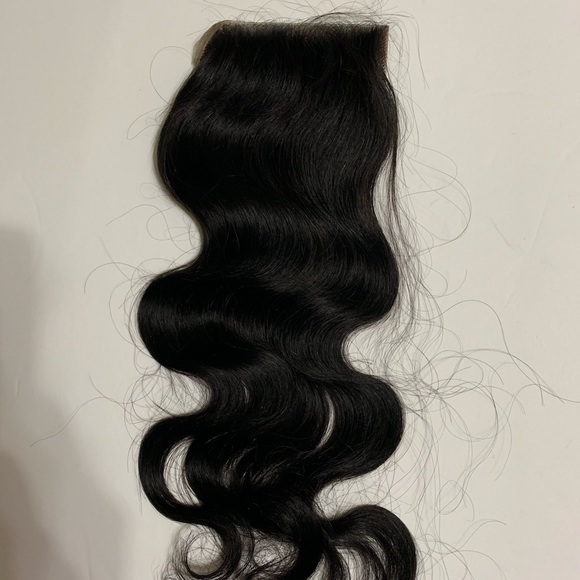 100% Human 4x4 Body wave Lace Closure New  [HE-15] - Picture 3 of 6